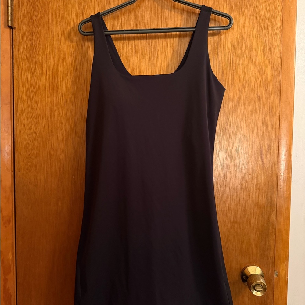 Old Navy Active Black PowerSoft Built-In Bra and shorts athletic dress